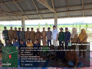 Pemerintah Daerah Tanjung Jabung Barat dan Petani Batang Asam Melakukan Rembug Tani